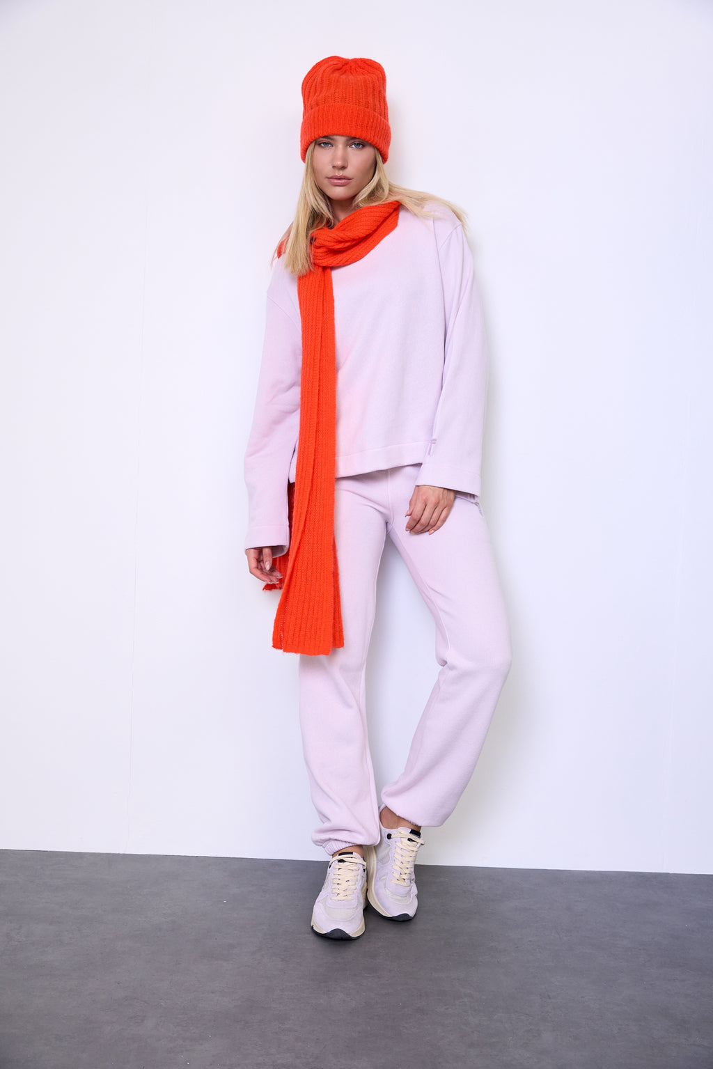 BASIC SWEATPANTS Dusty Lilac