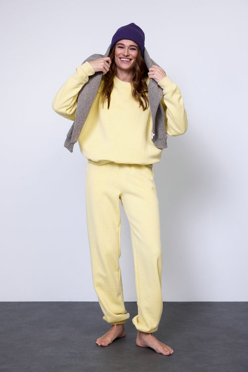 CROPPED SWEATER Canary
