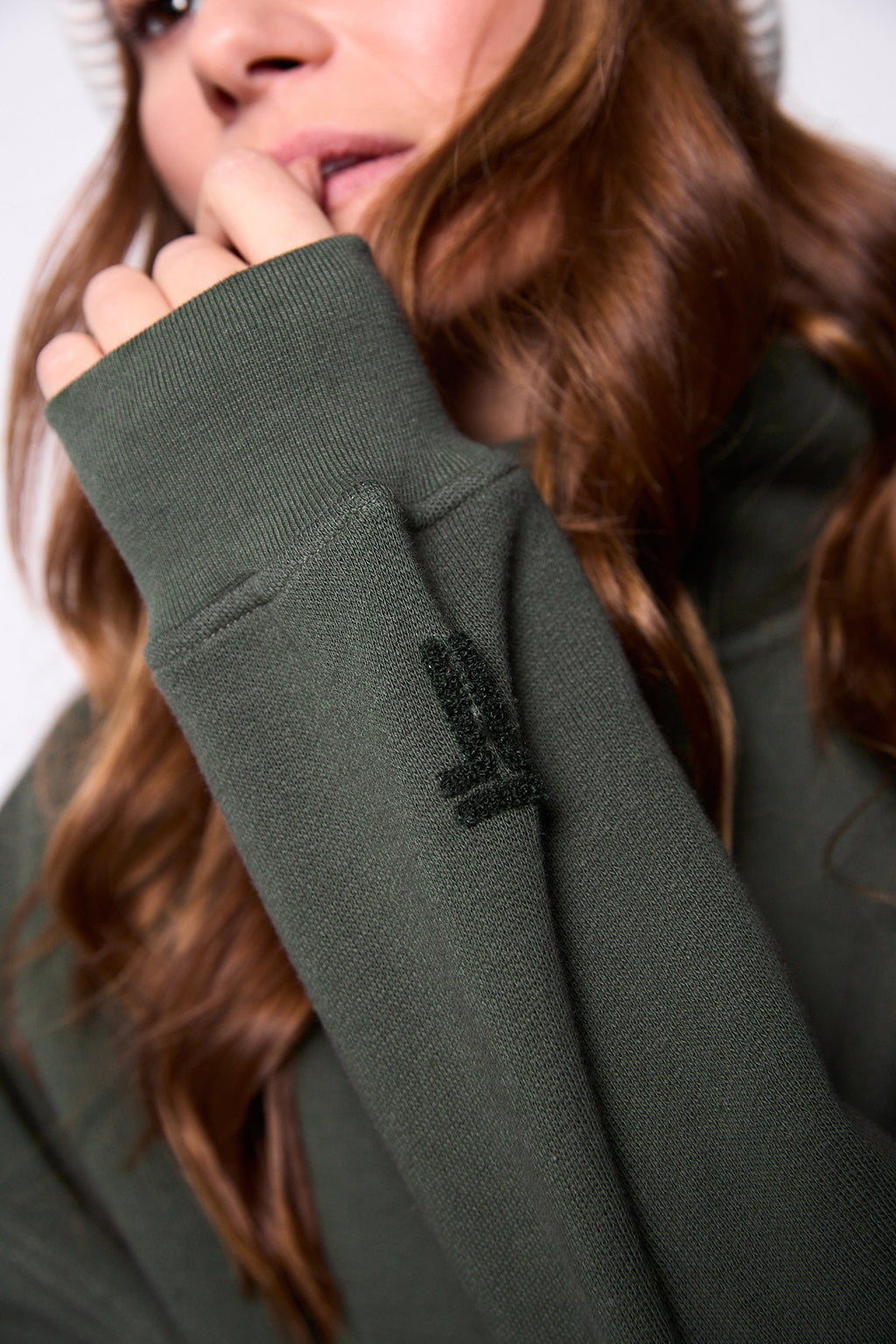 POLO SWEATER Thyme
