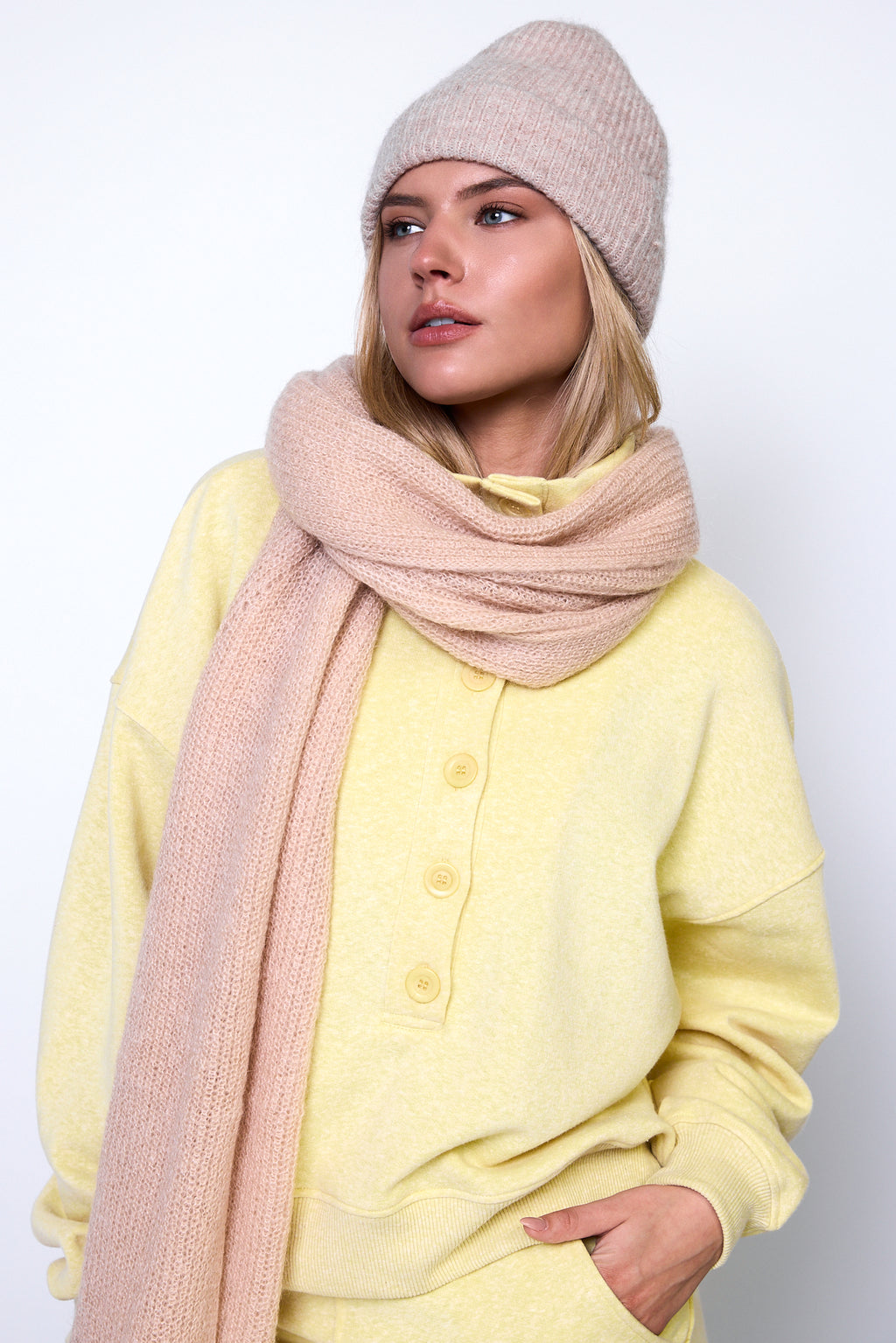 POLO SWEATER Canary